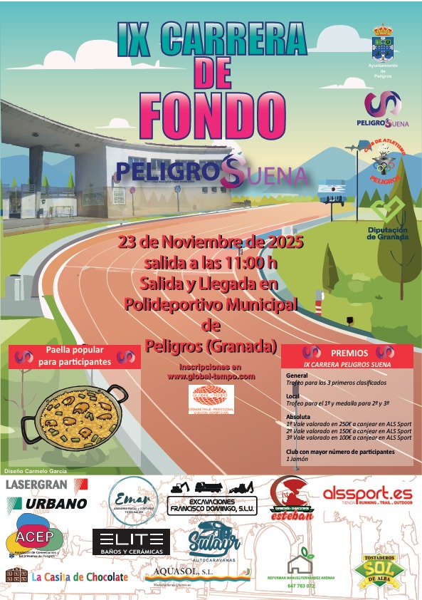 IX CARRERA DE FONDO PELIGROS SUENA